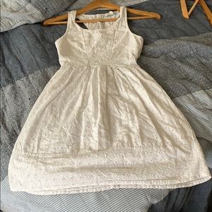 White A-Line dress